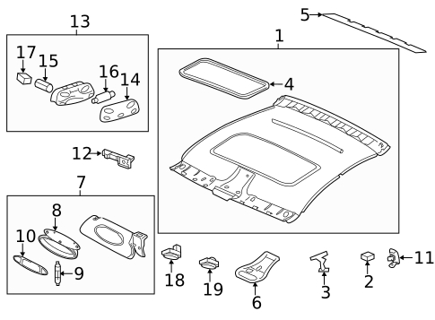 Inner Structure for 2012 Porsche 911 #5