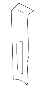 10318847 - Body: Support Retainer for Buick: Rendezvous | Pontiac: Aztek, Grand Prix Image