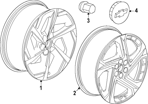 Wheels for 2025 Chevrolet Equinox EV #0