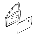 GHY05902XJ - Body: Door Shell for Mazda: 6 Image