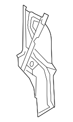 5G9813328A - Body: Tail Lamp Pocket for Volkswagen: Golf Alltrack, Golf SportWagen Image