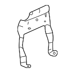 10415039 - Body: Center Bracket for GM Image