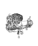 R6041436AC - Electrical: Engine Starter, Remanufactured for Jeep: Liberty, Wrangler Image
