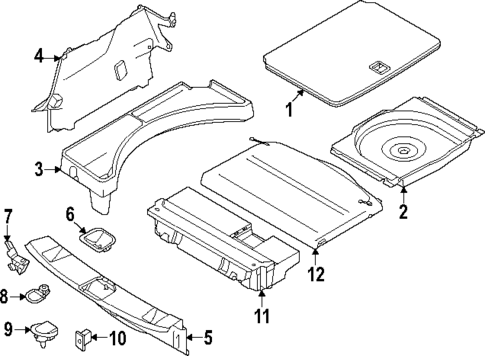 Interior Trim - Rear Body for 2024 Dodge Hornet #0