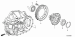 41100RAS000 - Transmission - Manual: DIFFERENTIAL for Acura Image
