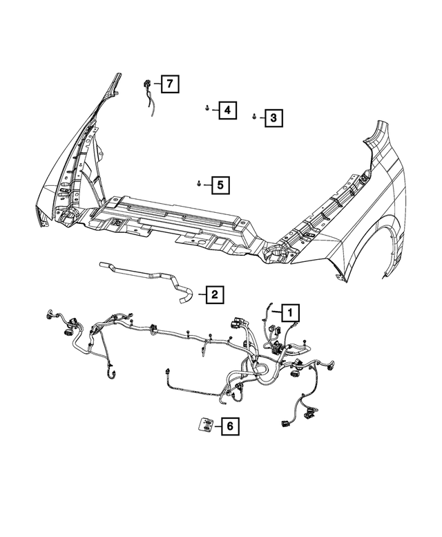 6506080AA - Electrical: Hex Head Screw for Chrysler: Aspen | Dodge: Durango, Ram 1500, Ram 2500, Ram 3500 | Jeep: Grand Cherokee, Liberty, Wrangler, Wrangler JK | Ram: 1500, 1500 Classic, 2500, 3500 Image