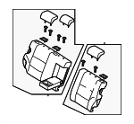 893002L501JBM - : Seat Back Assembly for Hyundai Image