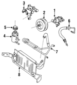 26002387 - Steering: Power Steering Hose for GM Image
