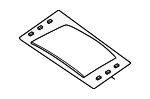 4537800100 - Body: Glass Panel for Smart Image