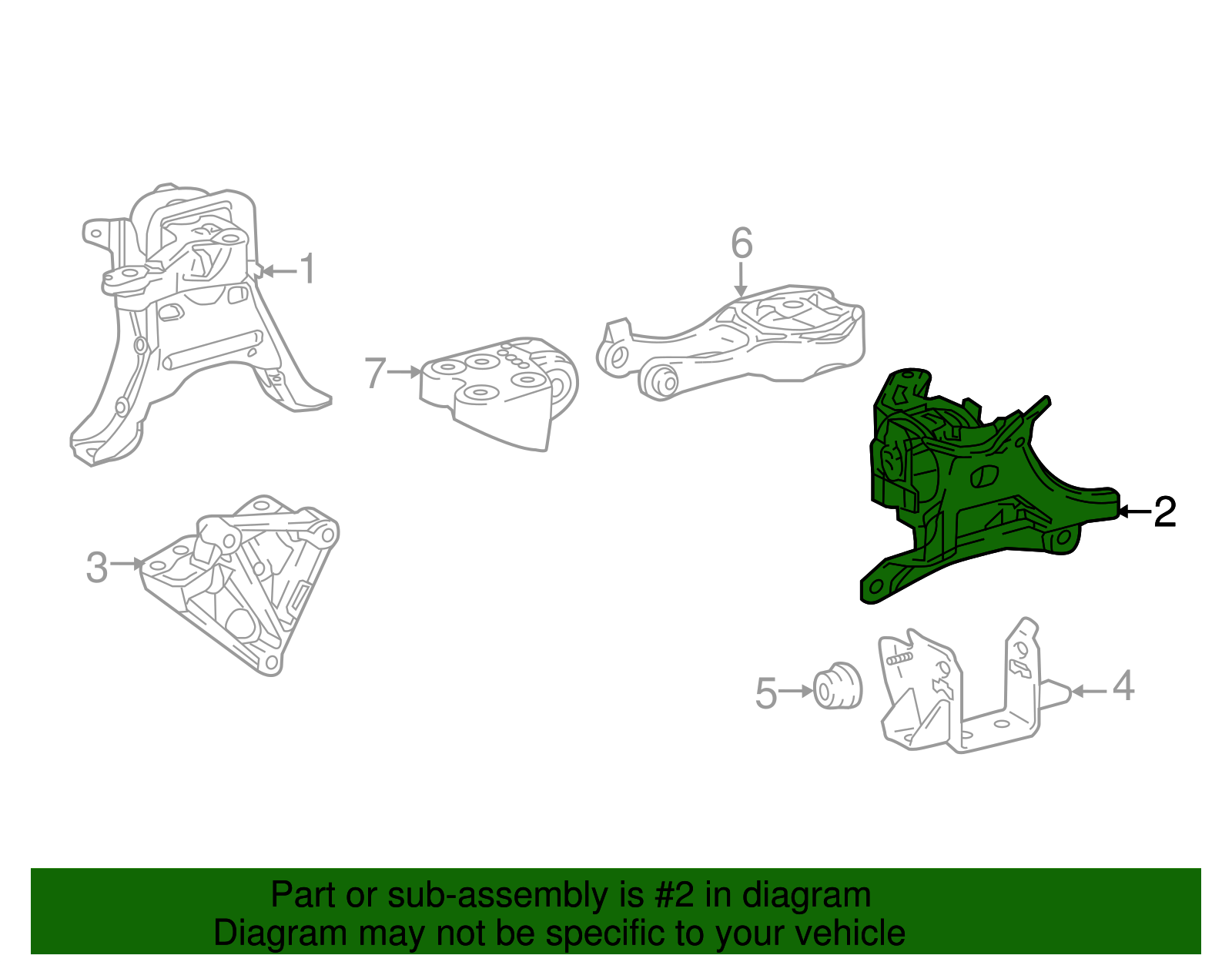 12372-0T582 - Side Mount 2018-2022 Toyota C-HR | Longo
