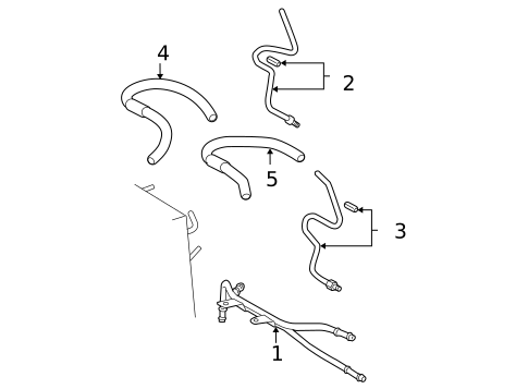 Trans Oil Cooler for 2008 Toyota Sienna #0