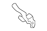 MR503837 - Body: Deck Lid Release Lever for Mopar Image