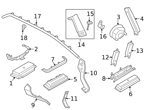 Air Bag Components for 2020 Porsche Macan #0