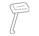 95B8534373T0 - Electrical: Rear Seat Air Bag Cap for Porsche: Macan Image