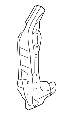 51472XC10A9P - Body: Hinge Pillar Reinforced for Subaru Image