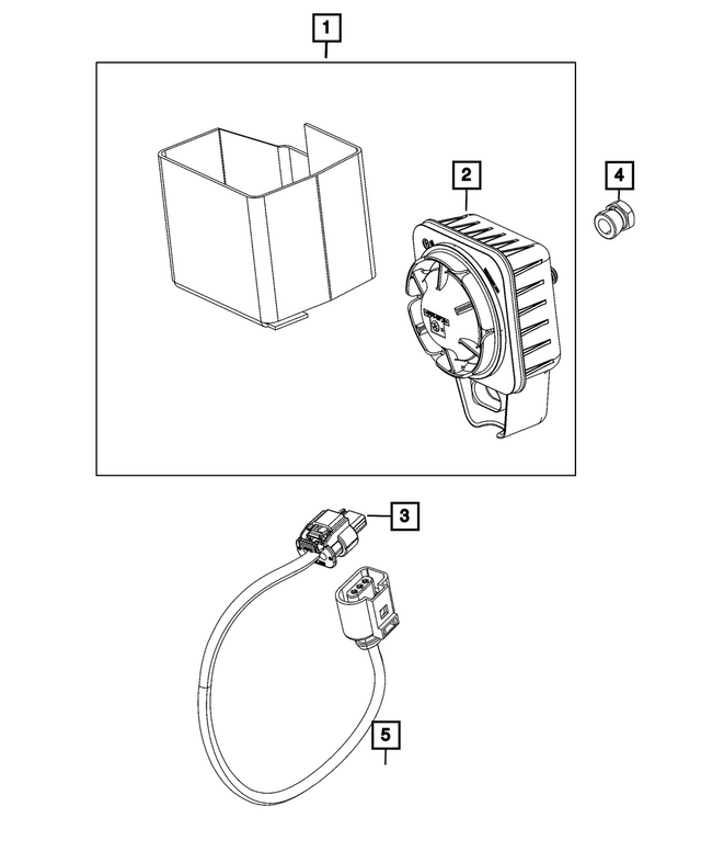 6512726AA - Electrical: Hex Flange Nut for Mopar Image