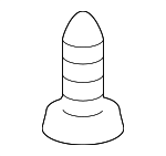 9322915020 - Body: Sun-visor Screw for Toyota Image