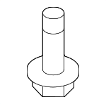 LR002162 - Body: Lower Molding Screw for Land Rover: Discovery Sport, LR2, Range Rover Evoque Image