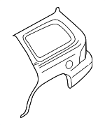 5086270AC - Body: Quarter Panel Assembly for Dodge: Durango Image