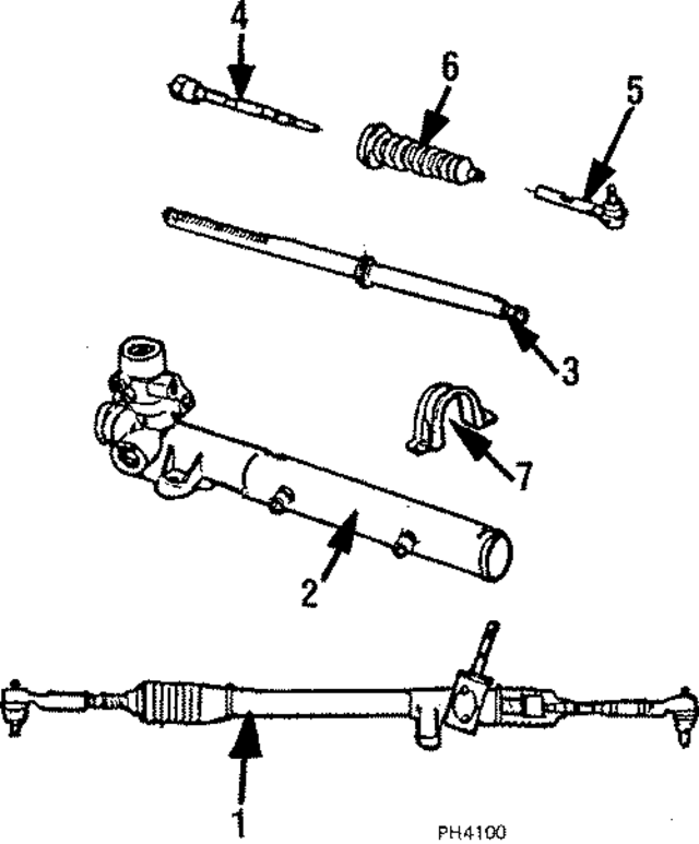 R0400209 - Steering: Gear Assembly for Mopar Image