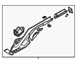 3Q0803501T - Body: Rail Assembly for Volkswagen: Arteon Image
