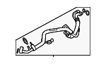 2148302400 - HVAC: Hose &amp; Tube Assembly for Mercedes-Benz Image
