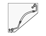 2148301400 - HVAC: Discharge Line for Mercedes-Benz Image