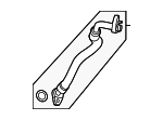 2148300500 - HVAC: Suction Line for Mercedes-Benz Image