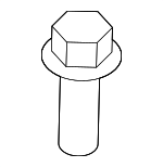 C2C22719 - Body: Bumper Cover Screw for Jaguar Image