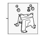 445900E040 - : Mount Bracket for Lexus Image