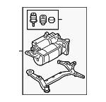 95835890102 - Electrical: Air Compressor for Porsche: Cayenne Image