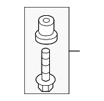 95535890400 - Electrical: Sensor Mount Kit for Porsche: Cayenne Image