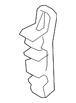 95835951001 - Electrical: Vent Tube Holder for Porsche: Cayenne Image