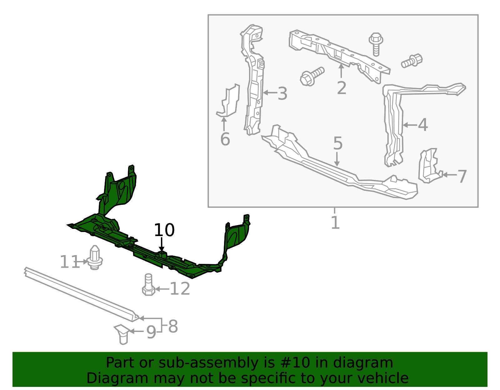 74111-TR3-A00 - Air Deflector 2012-2015 Honda Civic | Honda Acura Parts ...