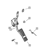 4854130AB - Fuel: Accelerator Pedal for Mopar Image