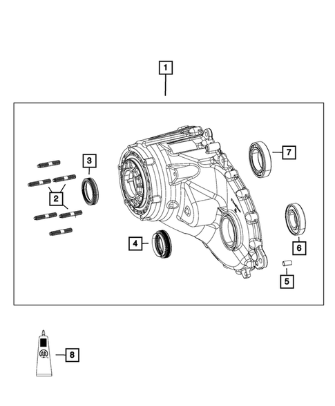 Case and Related Parts for 2023 Ram 1500 #1