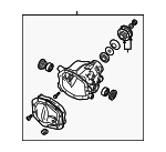 TVK000180 - : Differential Assembly for Land-Rover Image