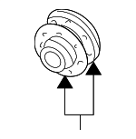 TXW100030 - : Companion Flange for Land-Rover Image