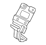 39111TR6000 - Body: Radio Mount Bracket for Honda: Civic Image