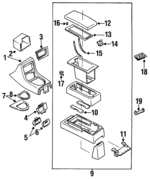 HG306409Y - : Lock for Mazda: 929 Image