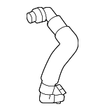 2978304001 - HVAC: Hose for Mercedes-Benz: EQE 350, EQE 350+, EQE 500, EQE AMG&amp;reg;, EQS 450, EQS 450 SUV, EQS 450+, EQS 450+ SUV, EQS 580, EQS 580 SUV, EQS AMG&amp;reg; Image image