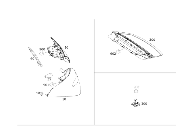 1189063801 - Electrical System: Rear Lamp Combination for Mercedes-Benz: CLA250, CLA35 AMG, CLA45 AMG, CLA45 AMG S Image image