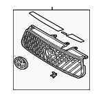 5310142100 - Body: Grille for Toyota: RAV4 Image