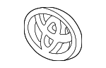 753111E010 - Body: Grille Emblem for Toyota: RAV4 Image
