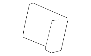 MU440019 - Body: Blind Spot Detection System Warning Sensor Nut for Mitsubishi: 3000GT, Outlander, Outlander PHEV, Outlander Sport Image