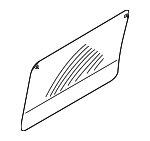 2T1Z9925713A - : Door Glass for Ford: Transit Connect Image