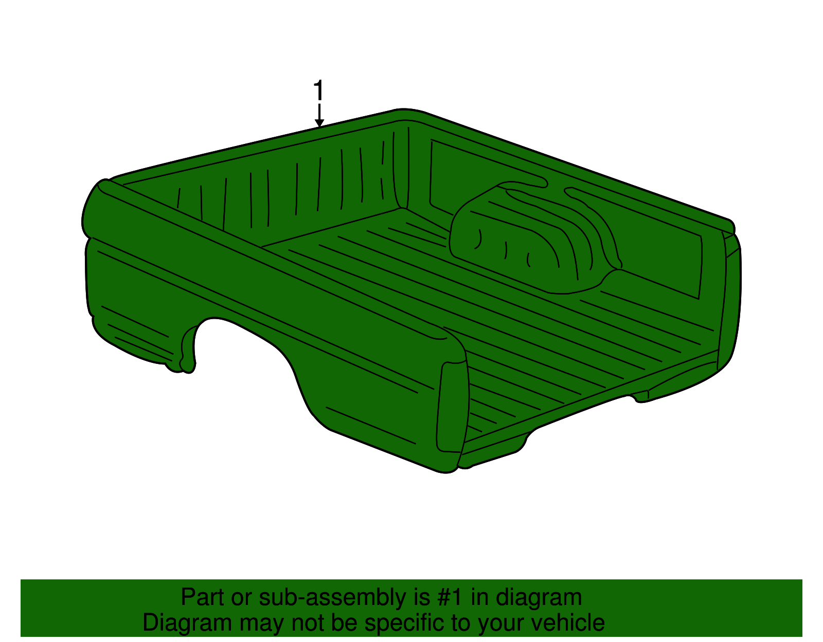 Bed Assembly - Nissan (93020-3S530)