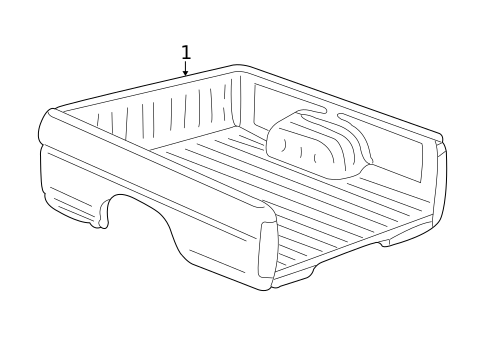 Box Assembly for 1998 Nissan Frontier #0