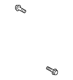 21819B1000 - Engine: Side Mount Bracket Bolt for Kia Image