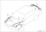61128372995 - : Repair Wiring Set For Trunk Lid for BMW Image